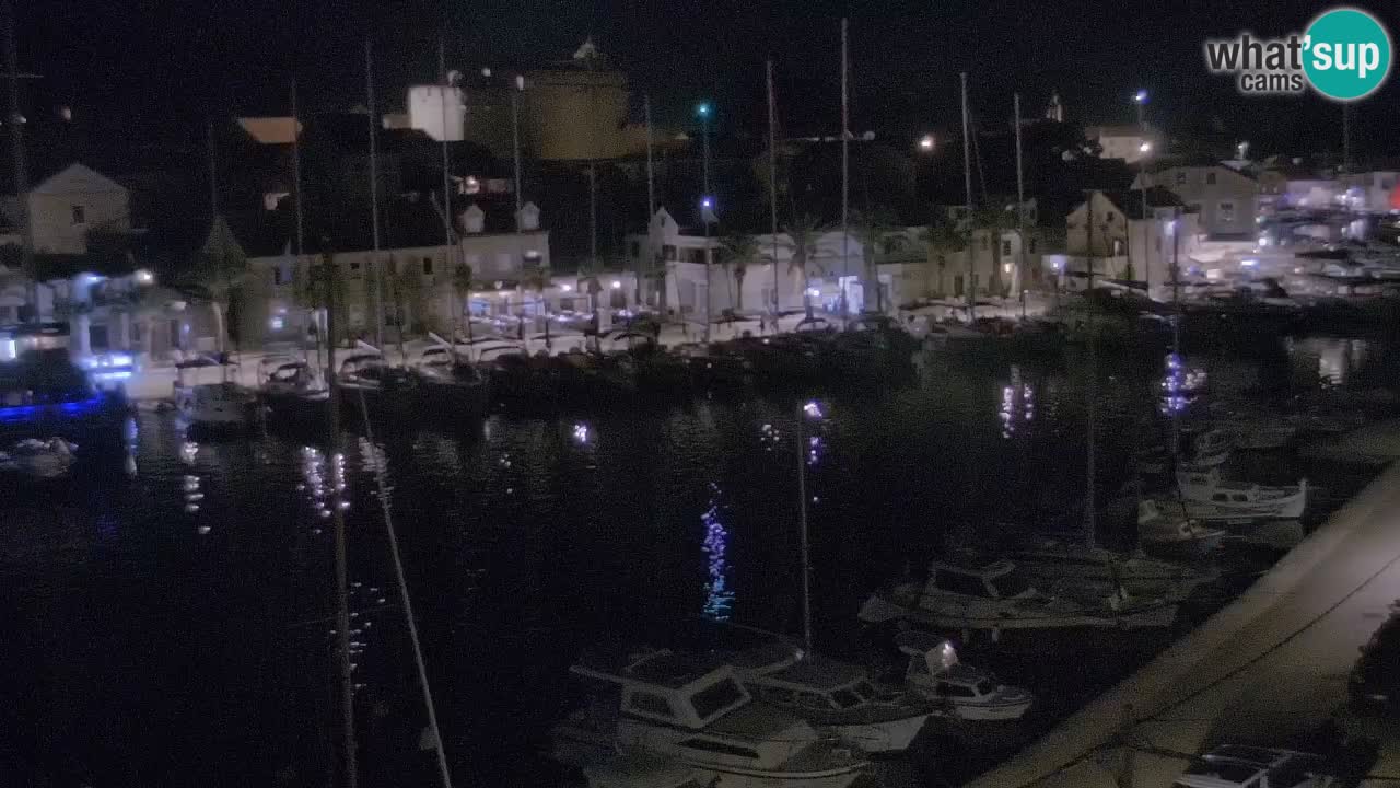Livecam Hvar Vrboska marina | Île de Hvar | Dalmatia