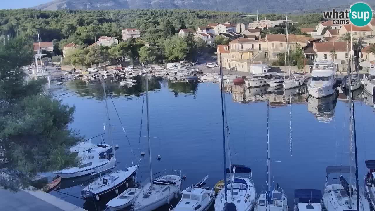 Livecam Vrboska marina | Hvar island | Dalmatia