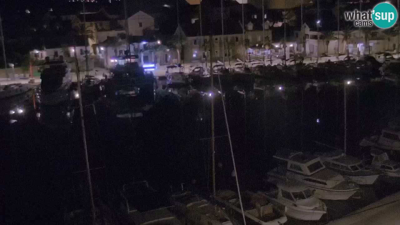Webcam Hvar Vrboska marina | Dalmazia