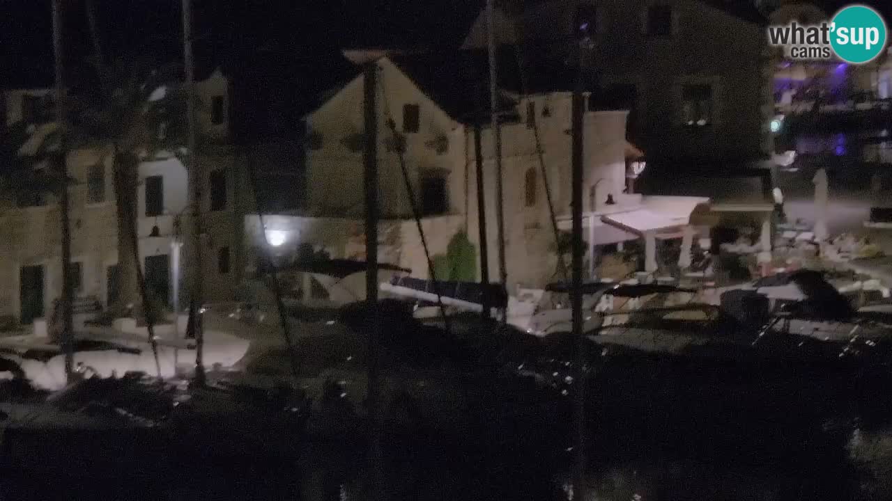 Webcam Vrboska marina | Hvar Insel | Dalmatien