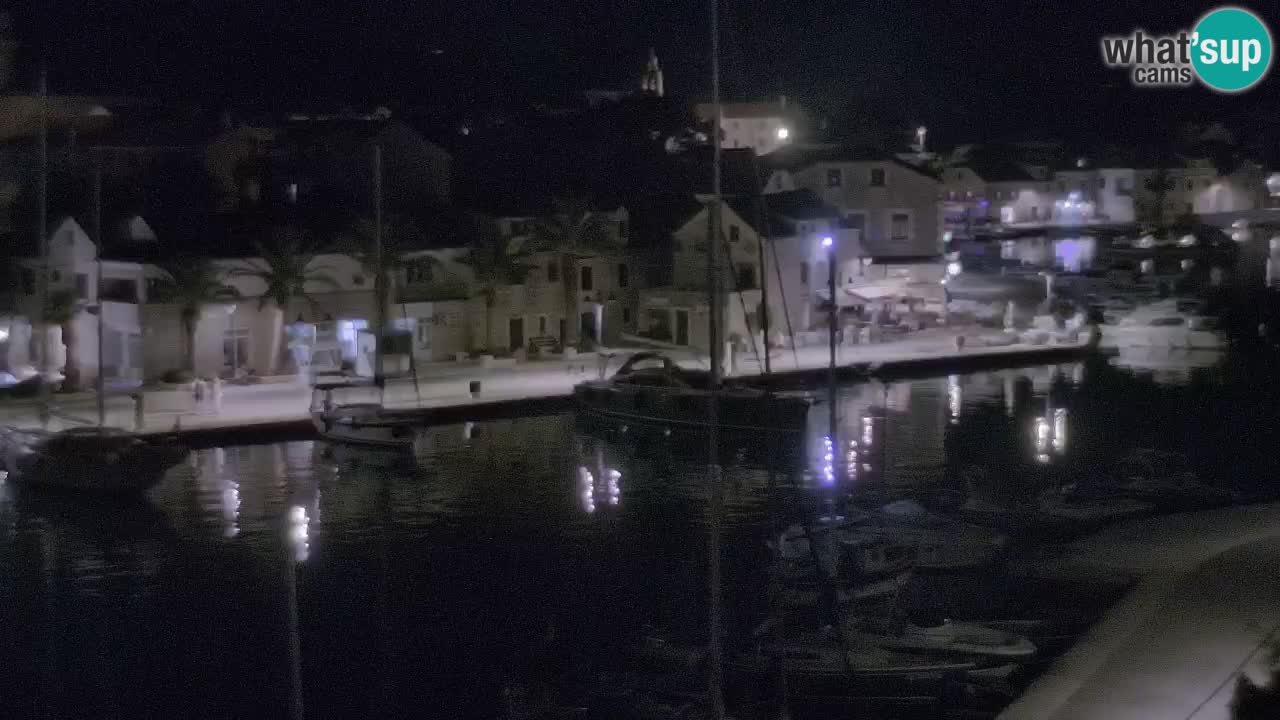 Livecam Vrboska marina | Hvar island | Dalmatia