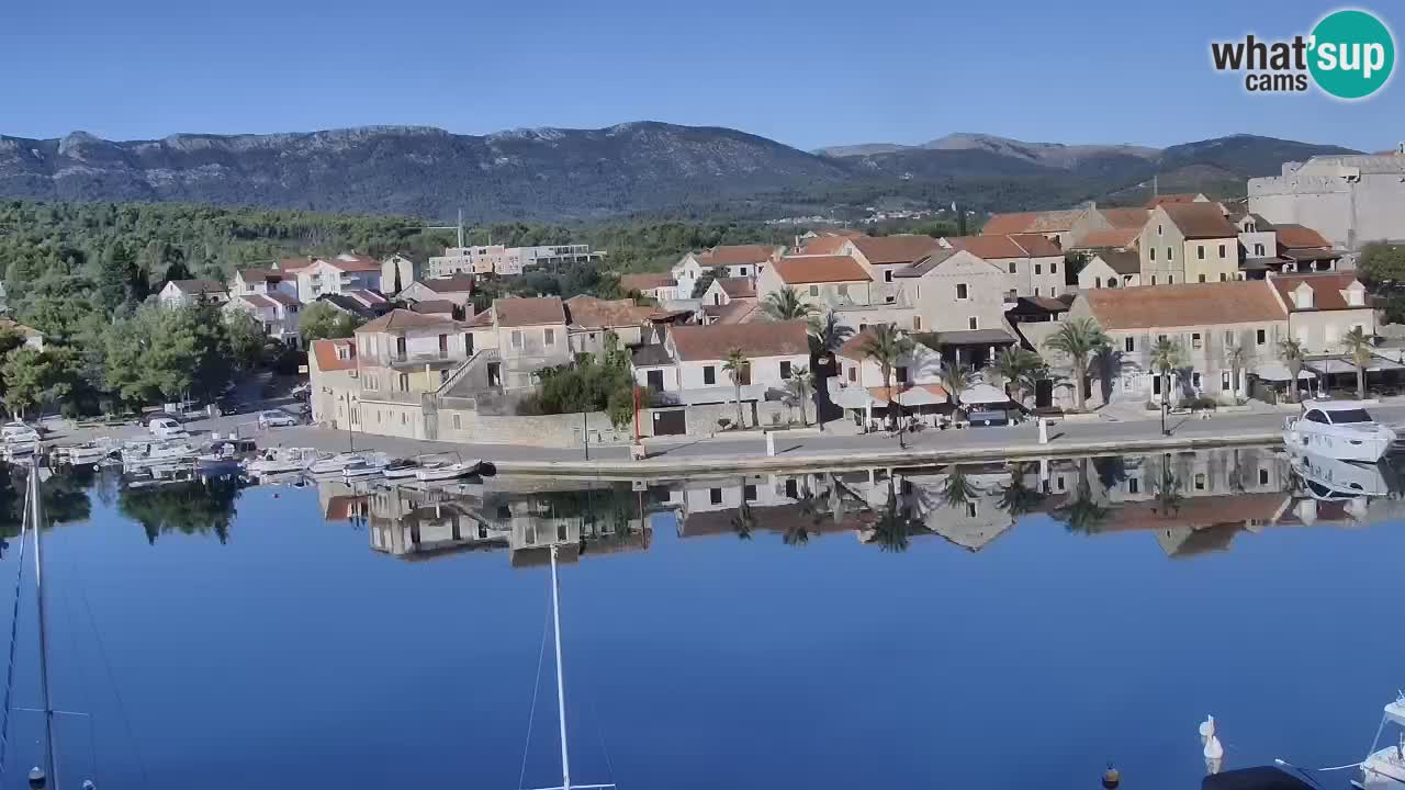 Livecam Hvar Vrboska marina | Île de Hvar | Dalmatia