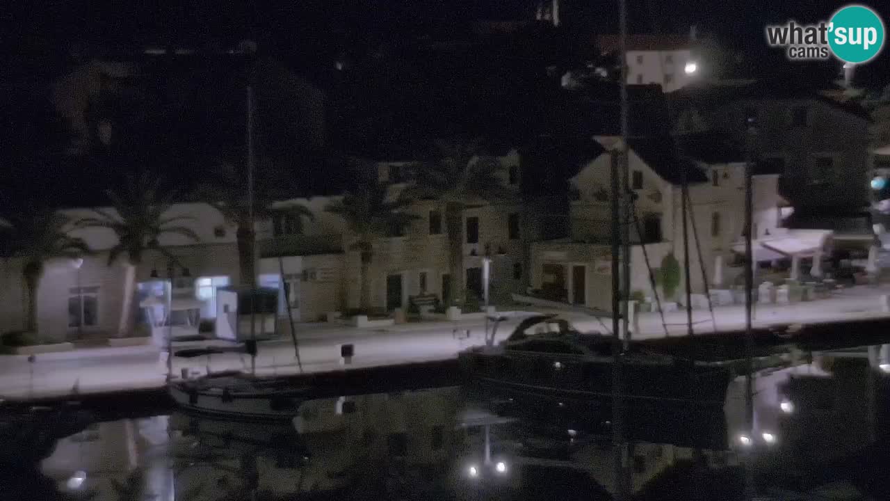 Livecam Hvar Vrboska marina | Île de Hvar | Dalmatia
