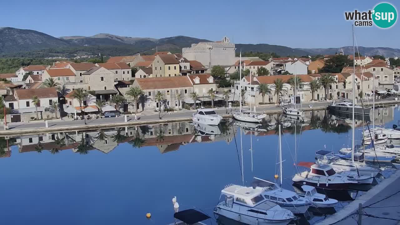 Webcam Vrboska marina | Hvar Insel | Dalmatien