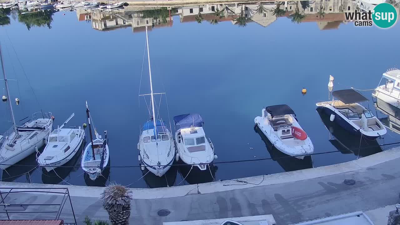 Webcam Vrboska marina | Hvar Insel | Dalmatien