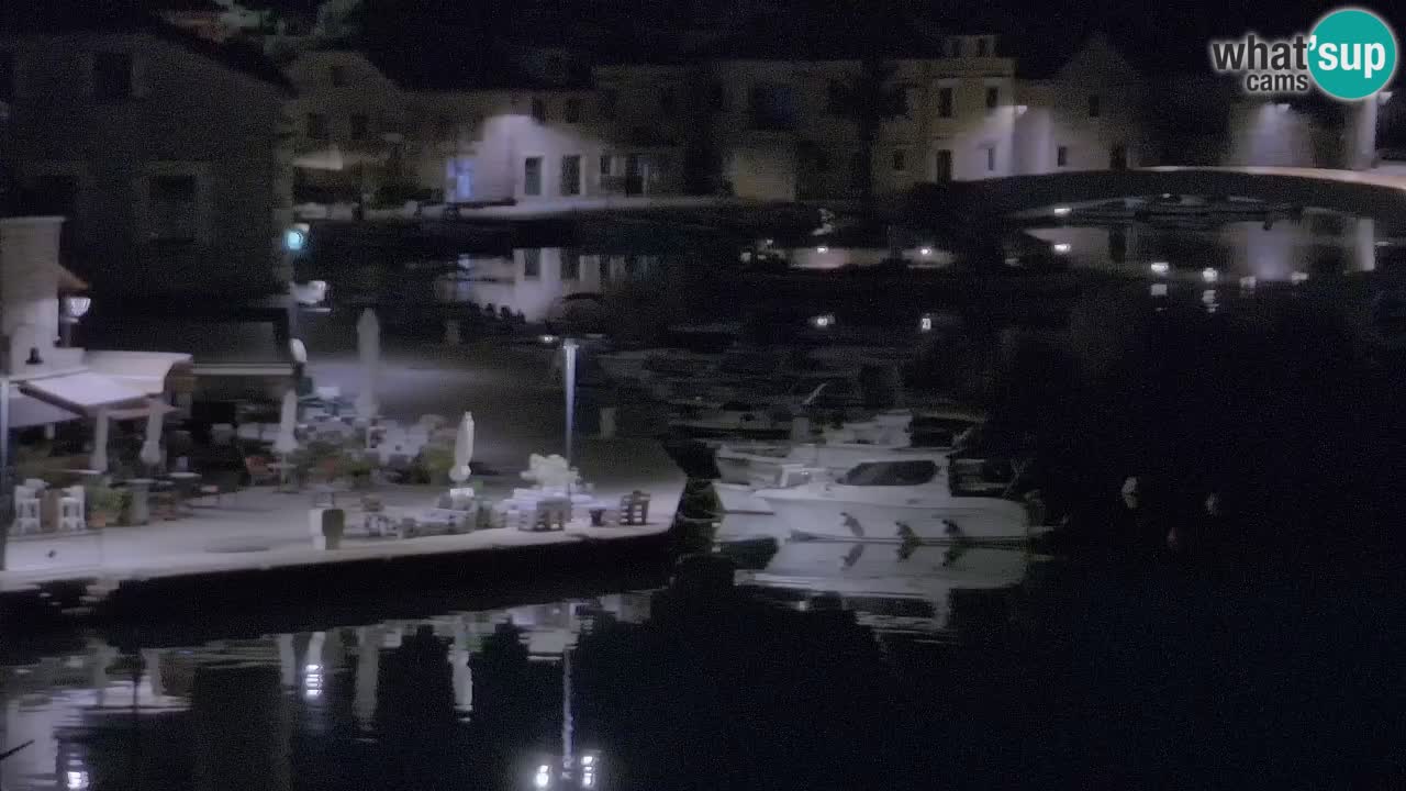 Webcam Vrboska marina | Hvar Insel | Dalmatien