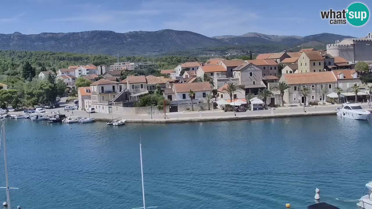 Livecam Vrboska marina | Hvar island | Dalmatia