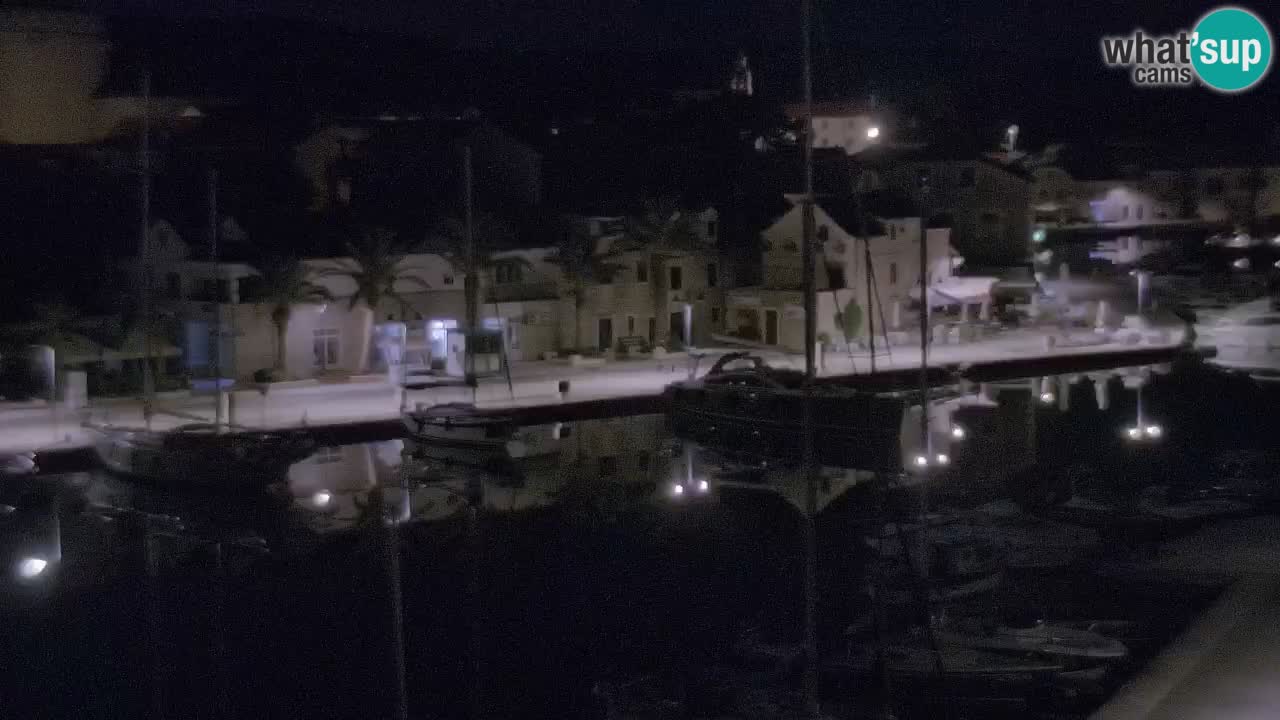 Livecam Vrboska marina | Hvar island | Dalmatia