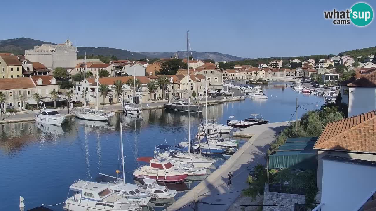 Web kamera Hvar Vrboska marina | otok Hvar | Dalmacija