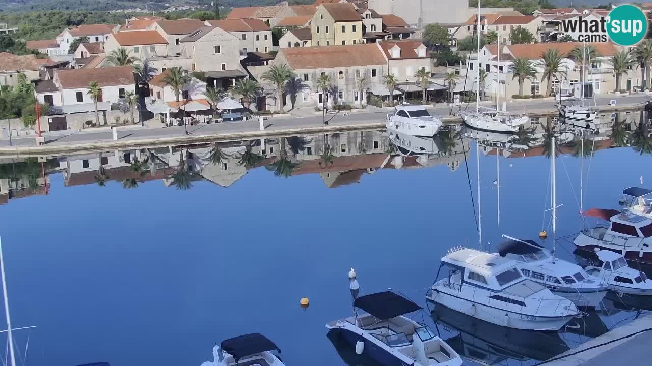 Webcam Vrboska marina | Hvar Insel | Dalmatien