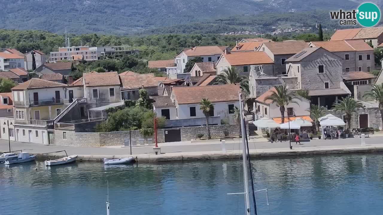 Livecam Hvar Vrboska marina | Île de Hvar | Dalmatia