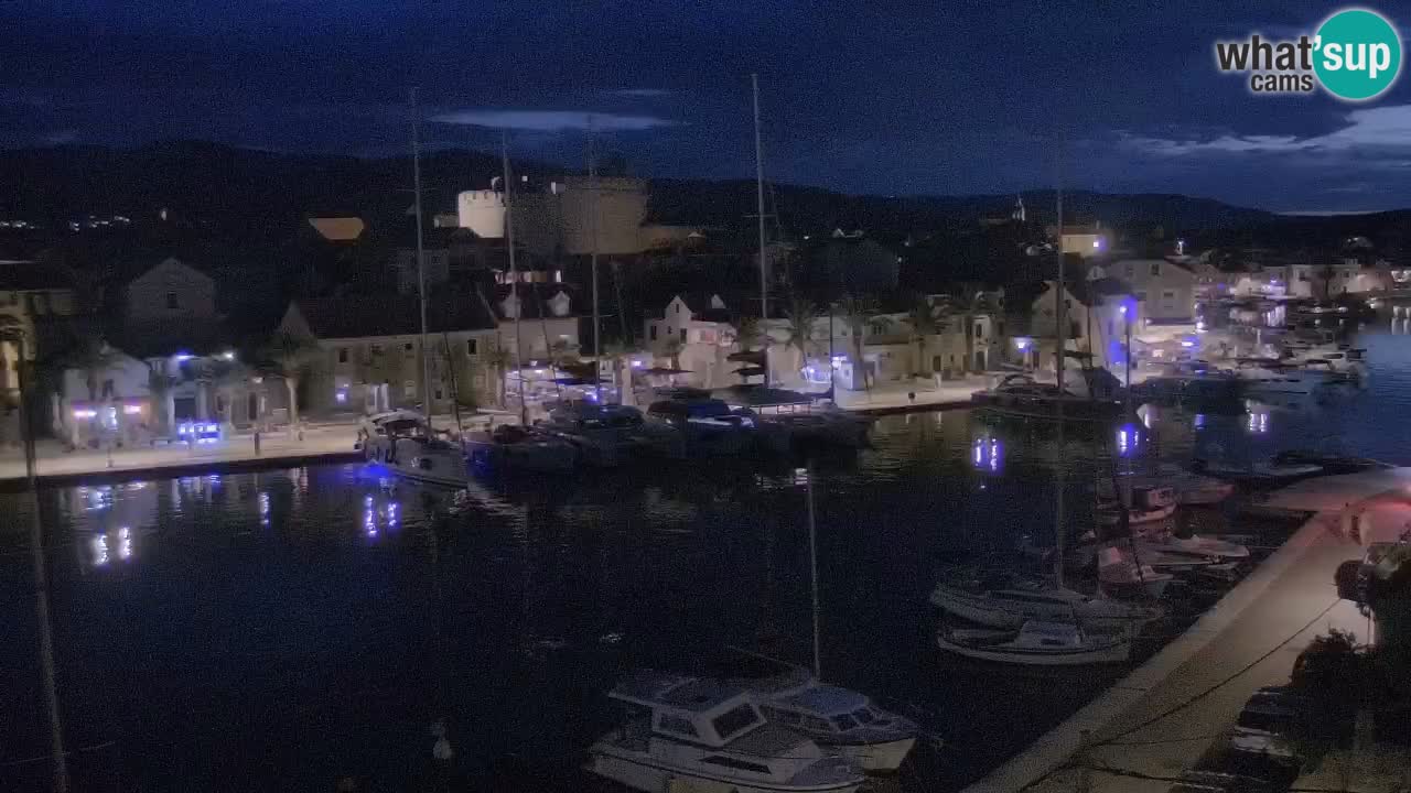 Webcam Vrboska marina | Hvar Insel | Dalmatien