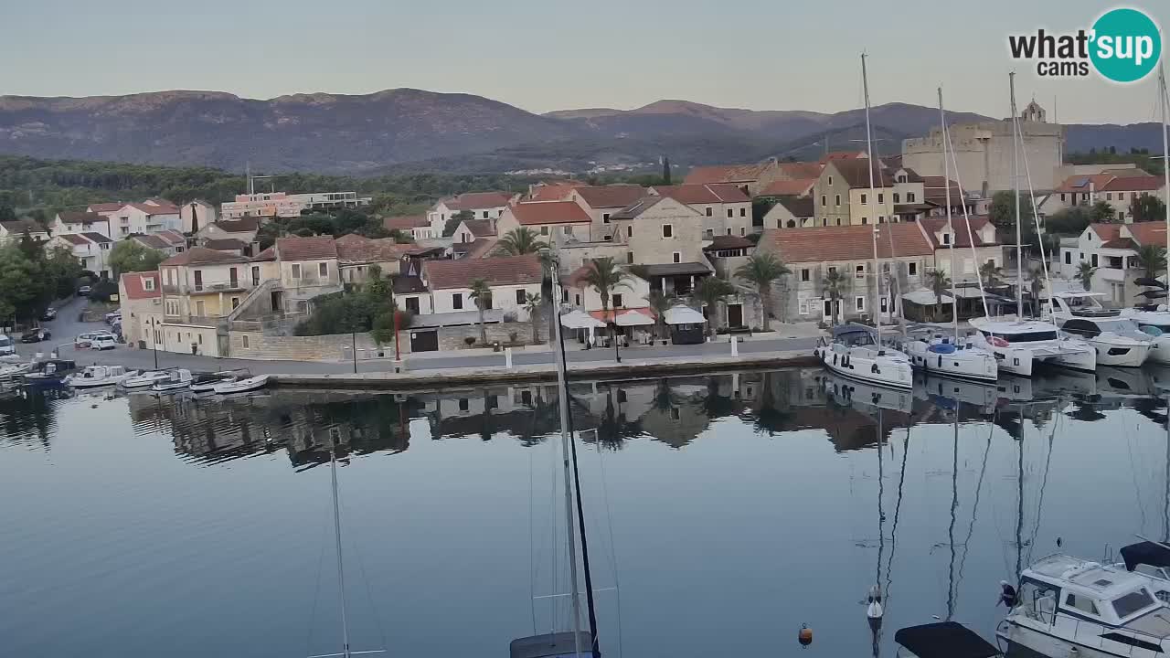 Livecam Hvar Vrboska marina | Île de Hvar | Dalmatia
