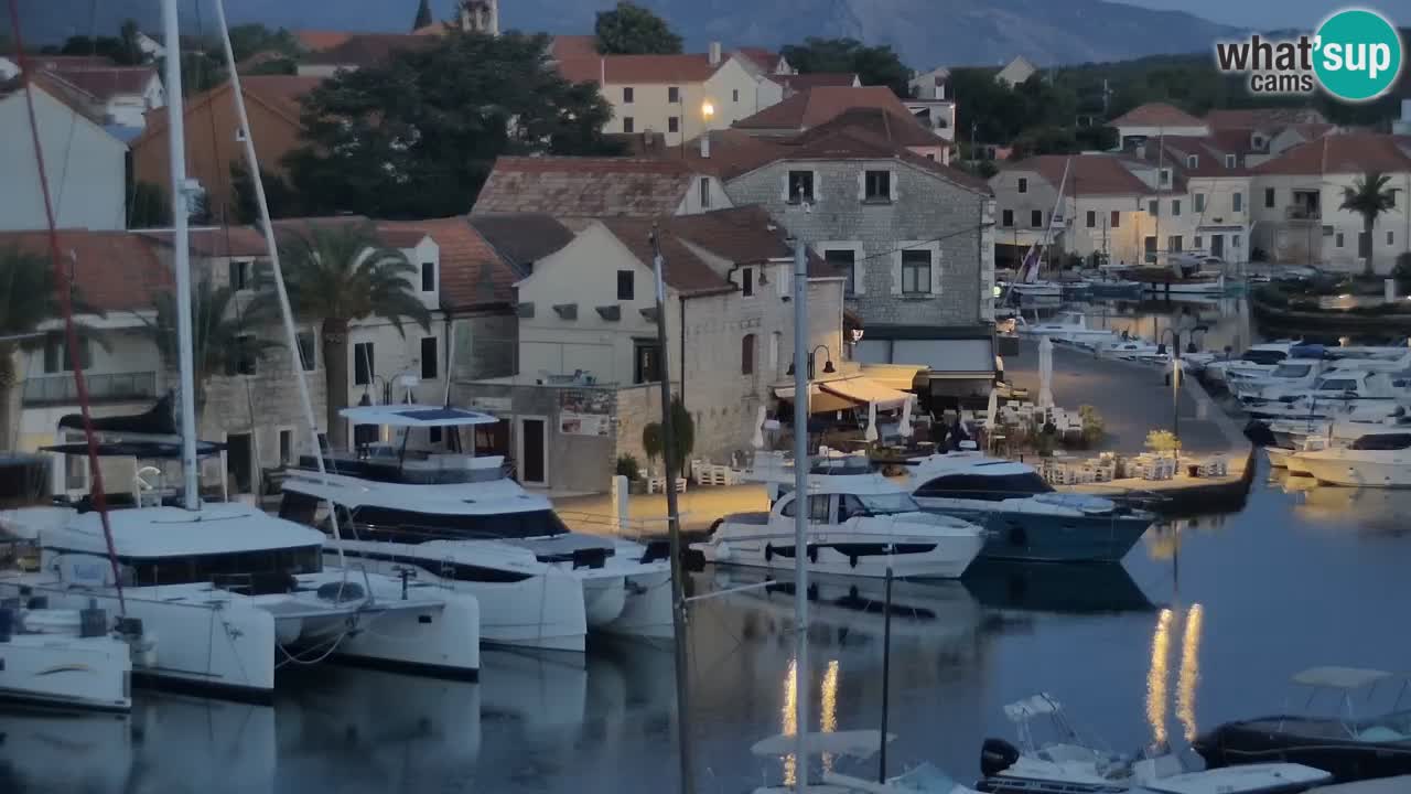 Web kamera Hvar Vrboska marina | otok Hvar | Dalmacija