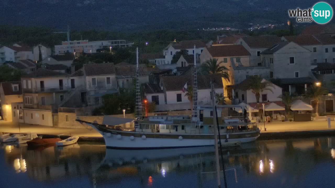 Livecam Vrboska marina | Hvar island | Dalmatia
