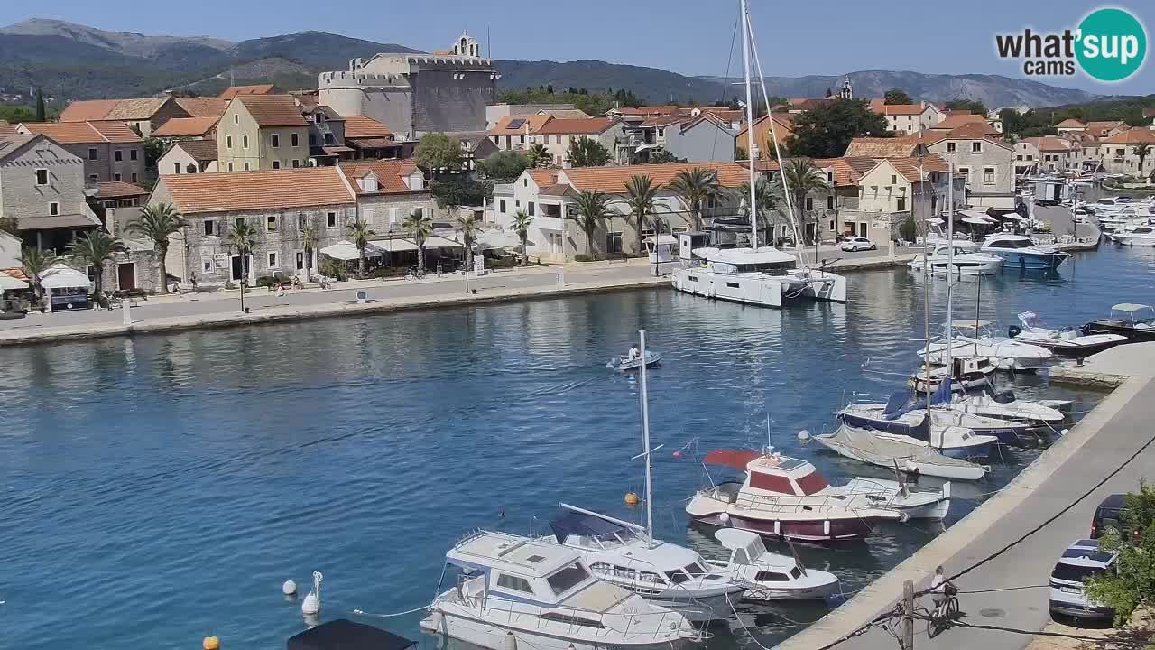 Webcam Hvar Vrboska marina | Dalmazia
