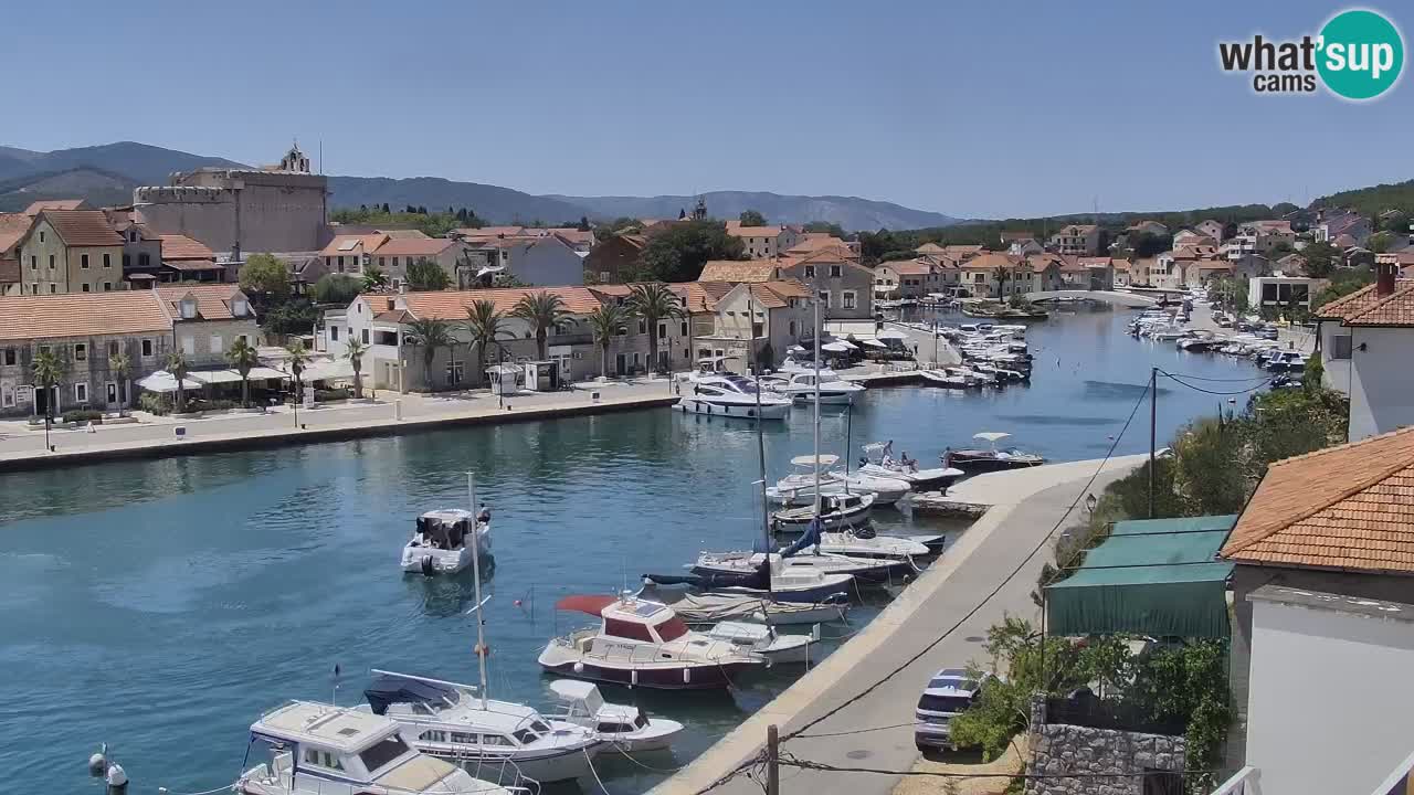 Livecam Vrboska marina | Hvar island | Dalmatia