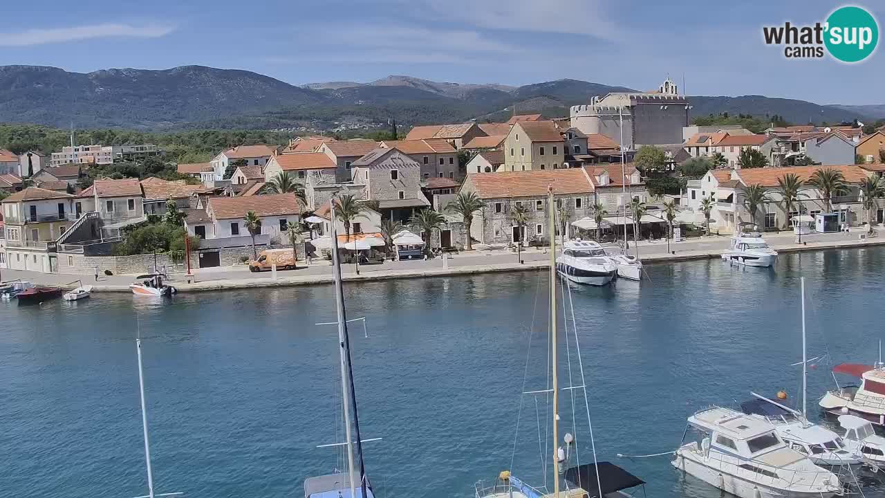 Webcam Hvar Vrboska marina | Dalmazia