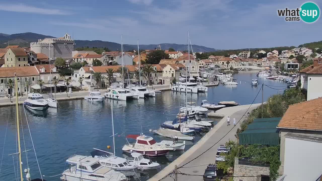 Webcam Vrboska marina | Hvar Insel | Dalmatien