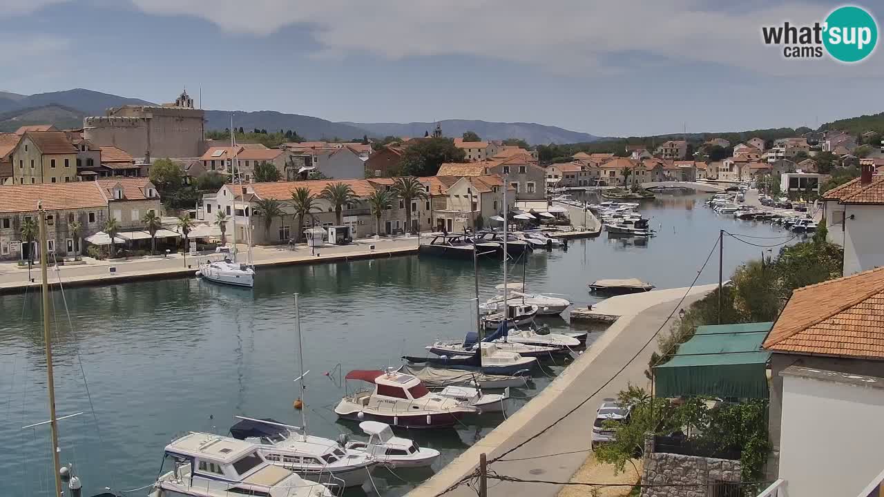 Livecam Hvar Vrboska marina | Île de Hvar | Dalmatia