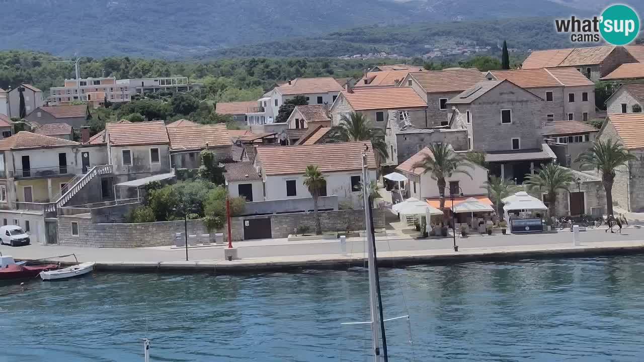 Webcam Vrboska marina | Hvar Insel | Dalmatien