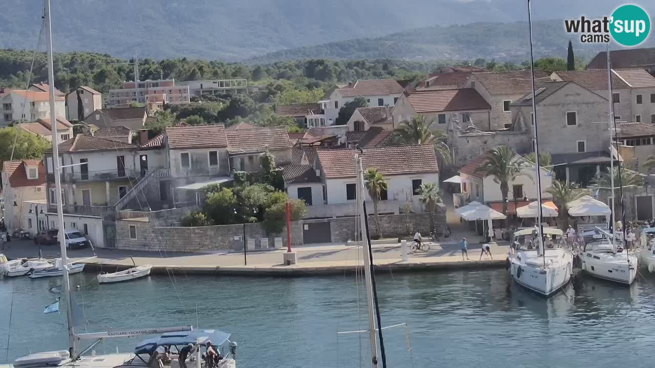 Webcam Vrboska marina | Hvar Insel | Dalmatien