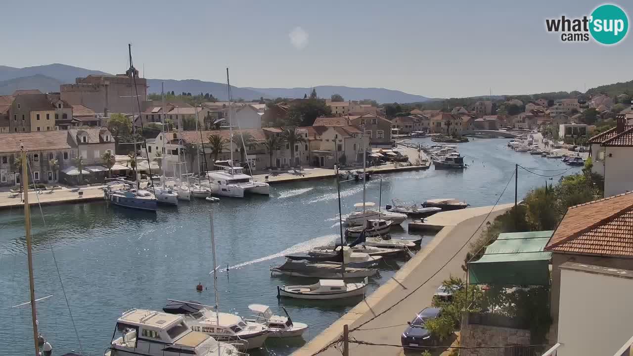 Webcam Hvar Vrboska marina | Dalmazia