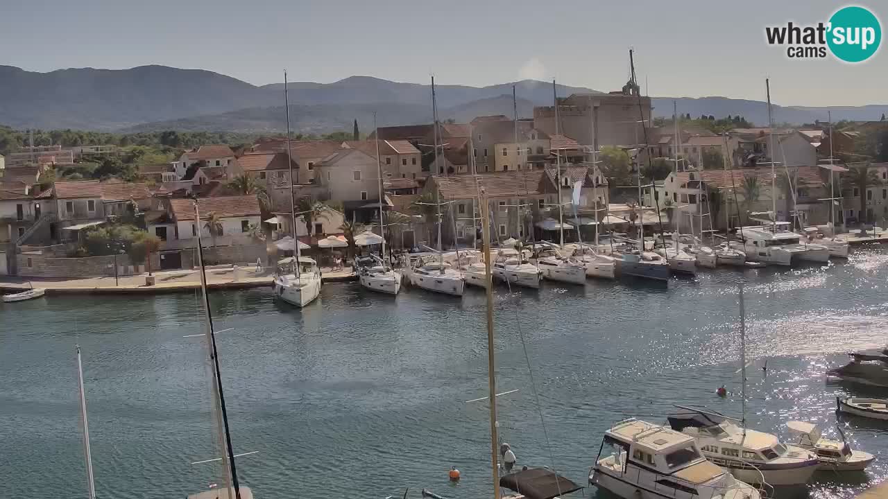 Livecam Vrboska marina | Hvar island | Dalmatia