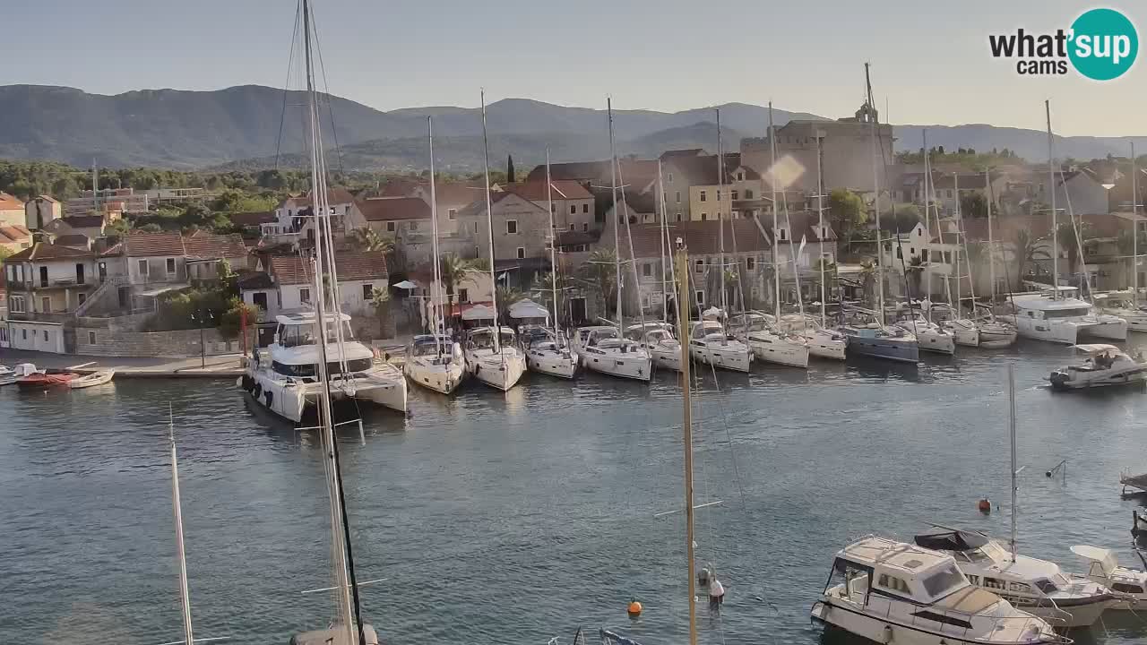 Webcam Hvar Vrboska marina | Dalmazia