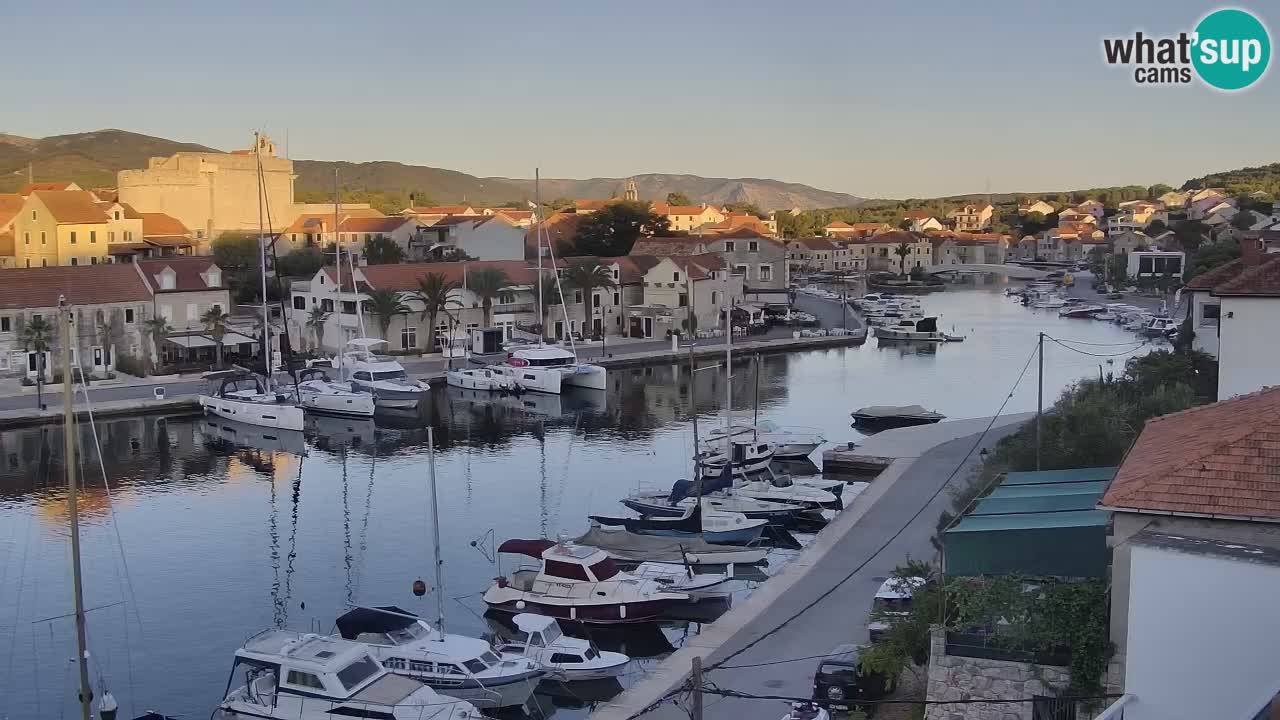 Webcam Hvar Vrboska marina | Dalmazia