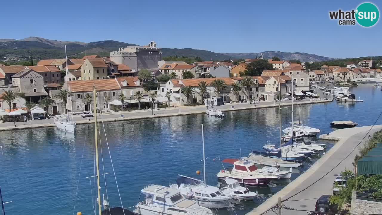 Webcam Hvar Vrboska marina | Dalmazia