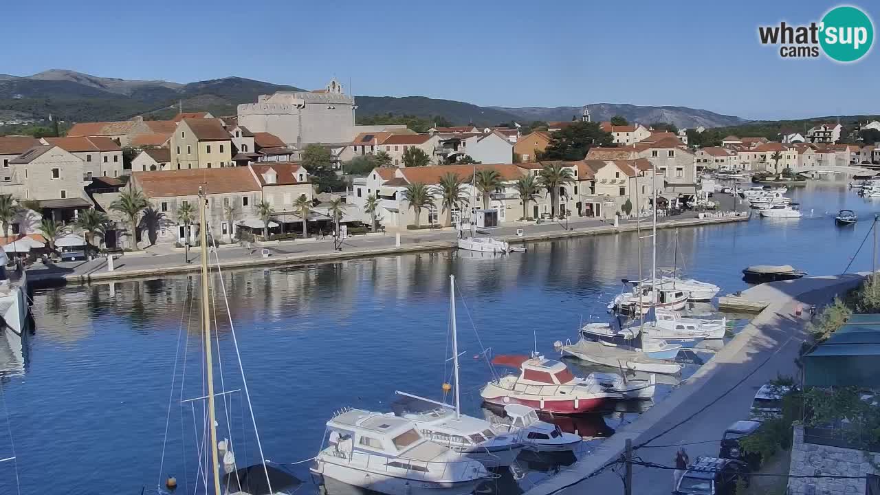 Livecam Vrboska marina | Hvar island | Dalmatia