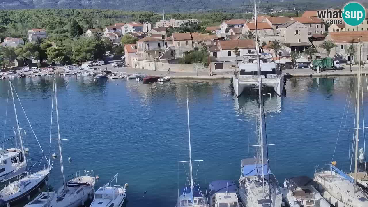 Livecam Vrboska marina | Hvar island | Dalmatia