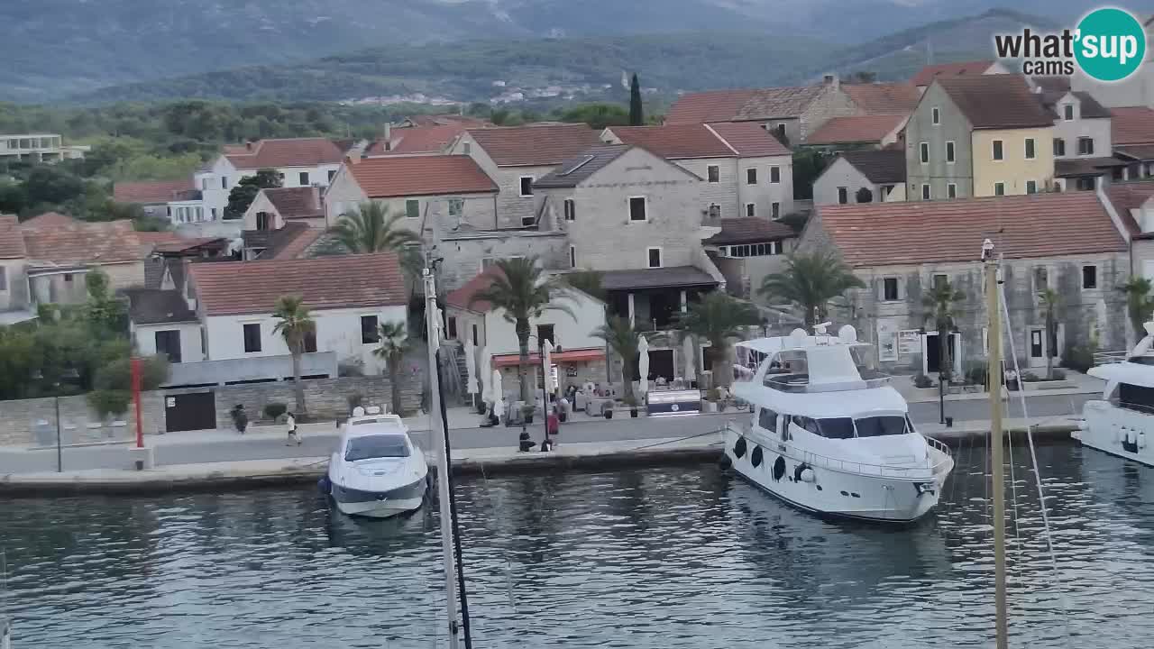 Livecam Vrboska marina | Hvar island | Dalmatia