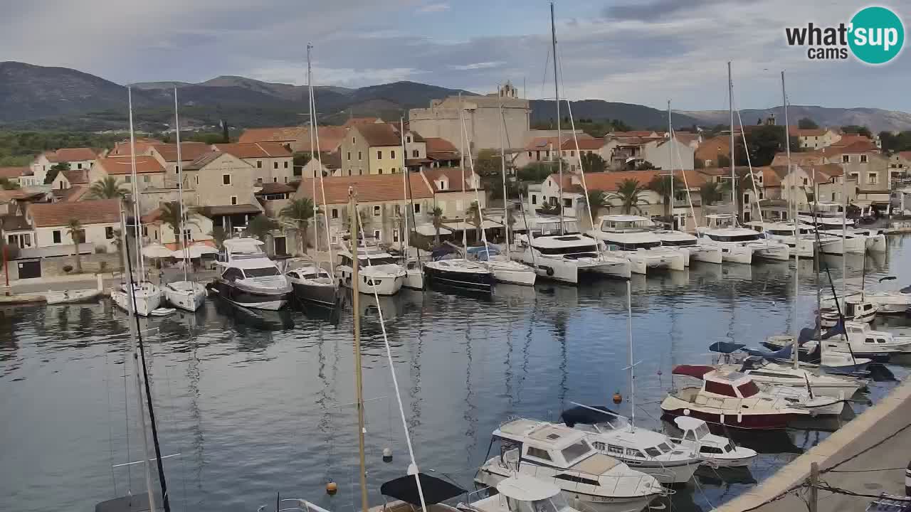 Livecam Vrboska marina | Hvar island | Dalmatia