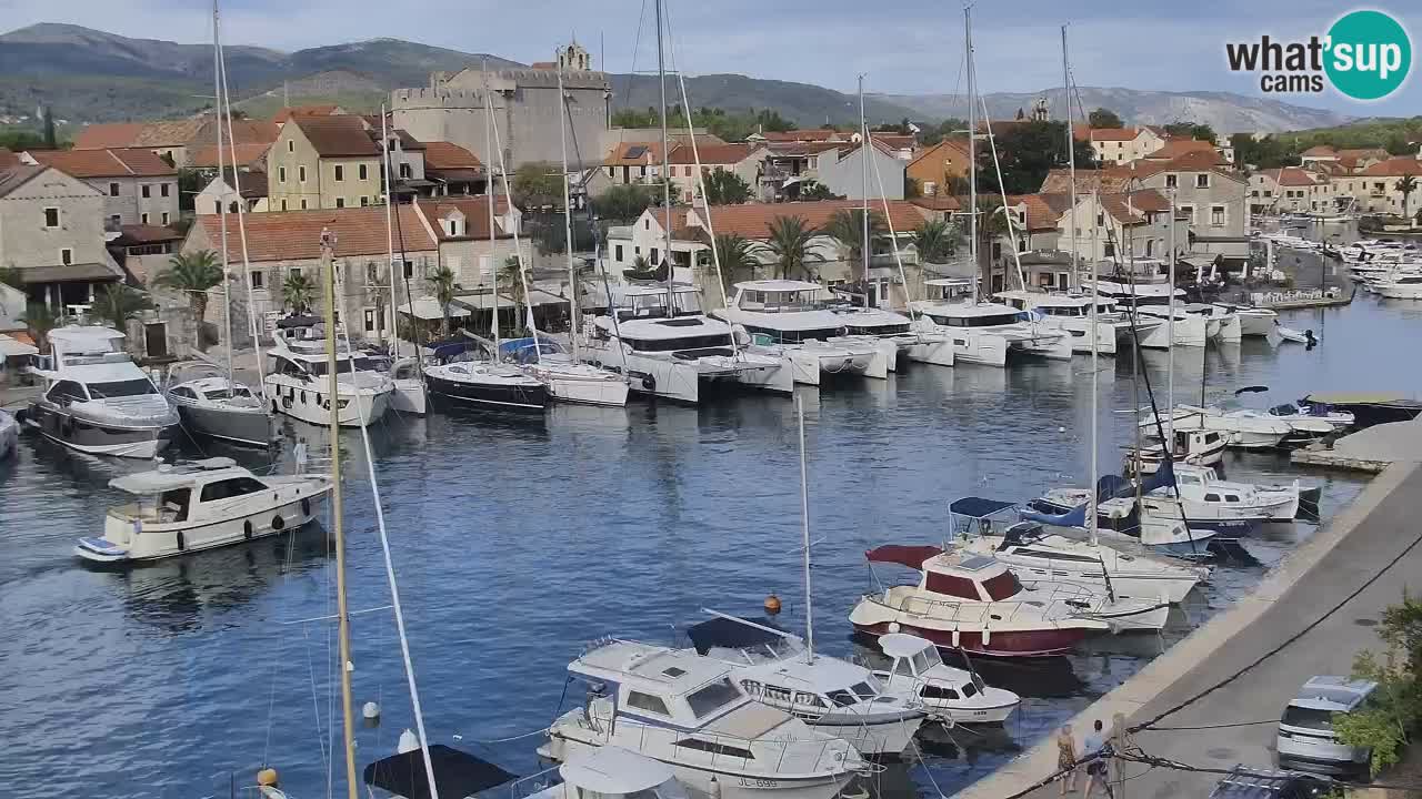 Livecam Vrboska marina | Hvar island | Dalmatia