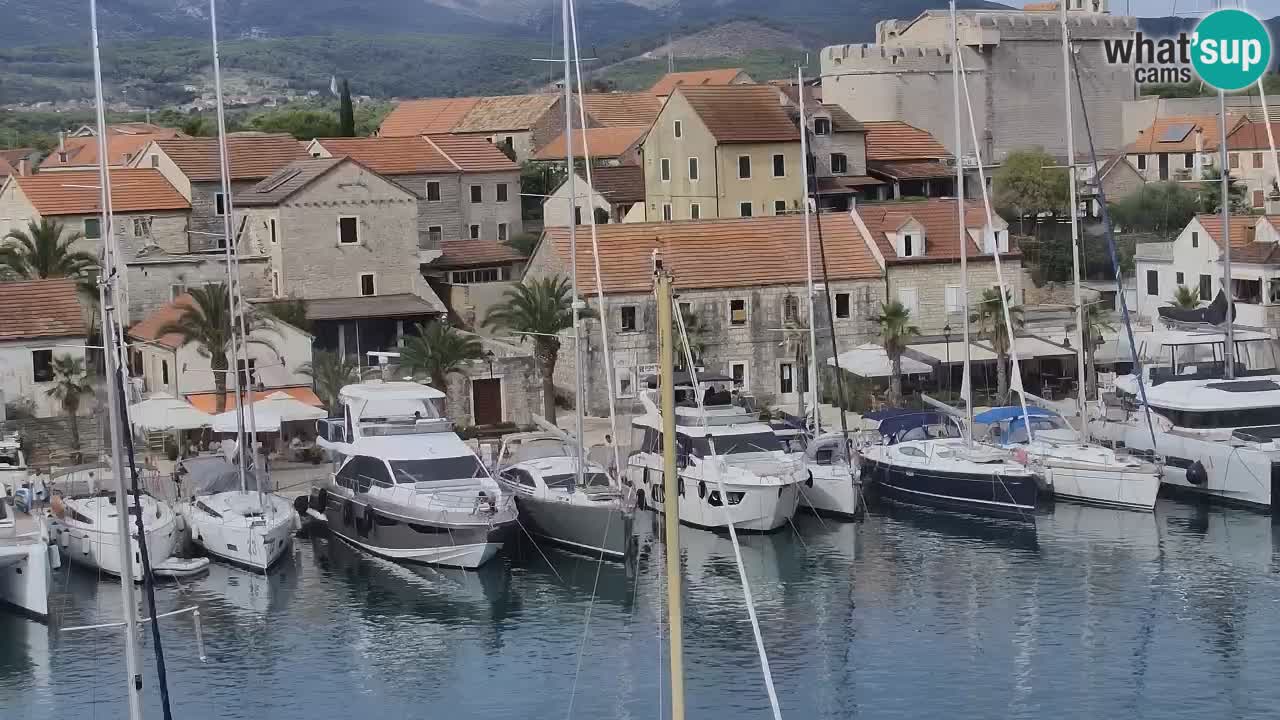 Webcam Hvar Vrboska marina | Dalmazia
