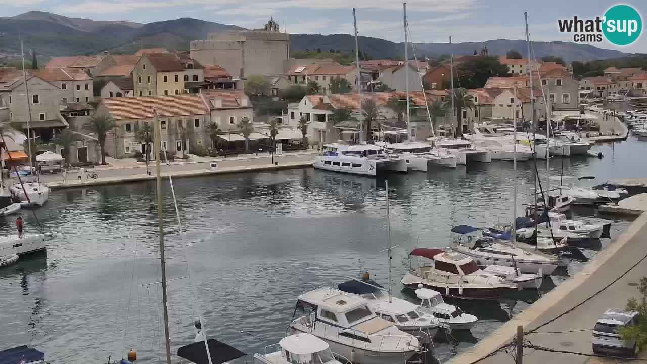 Livecam Vrboska marina | Hvar island | Dalmatia