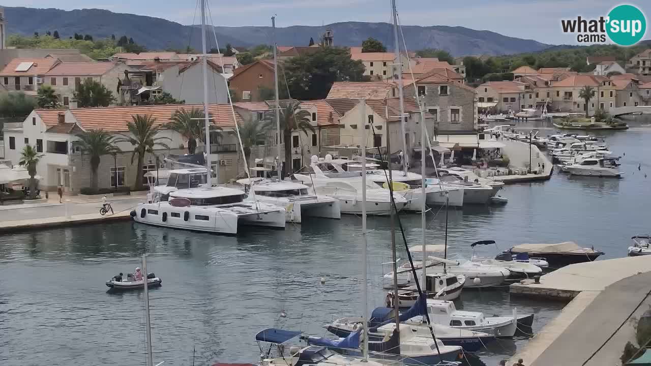 Webcam Vrboska marina | Hvar Insel | Dalmatien