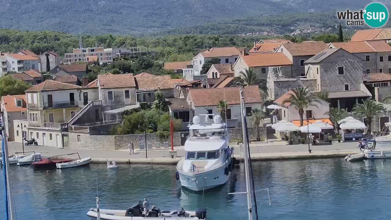 Livecam Vrboska marina | Hvar island | Dalmatia