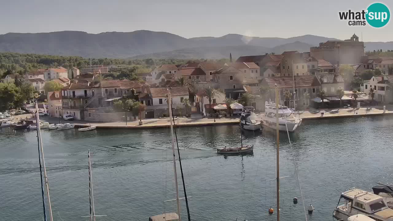 Webcam Vrboska marina | Hvar Insel | Dalmatien