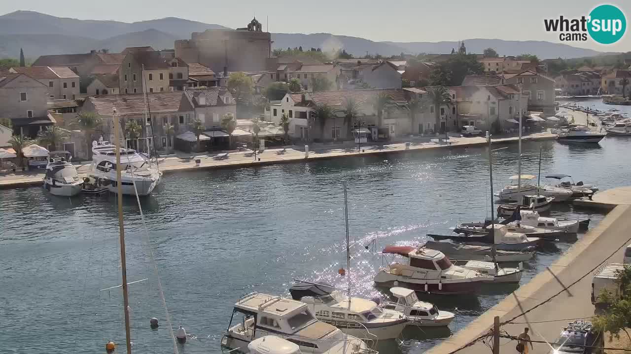 Livecam Hvar Vrboska marina | Île de Hvar | Dalmatia