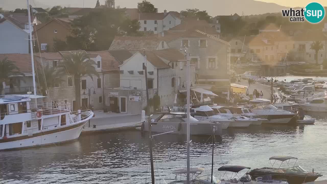 Livecam Vrboska marina | Hvar island | Dalmatia