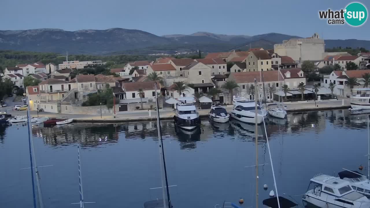Livecam Vrboska marina | Hvar island | Dalmatia