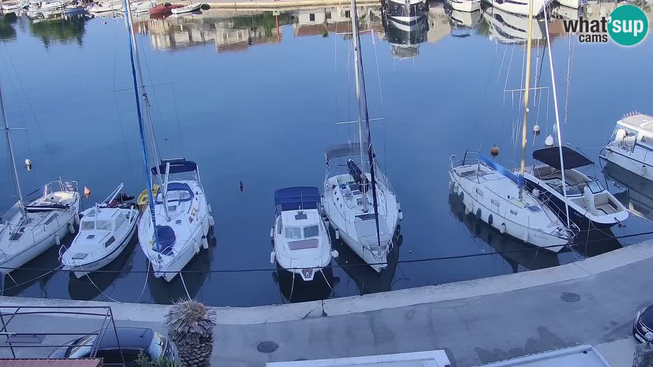 Webcam Vrboska marina | Hvar Insel | Dalmatien