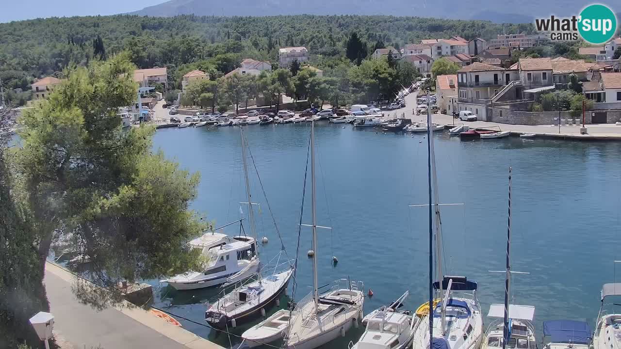 Webcam Vrboska marina | Hvar Insel | Dalmatien