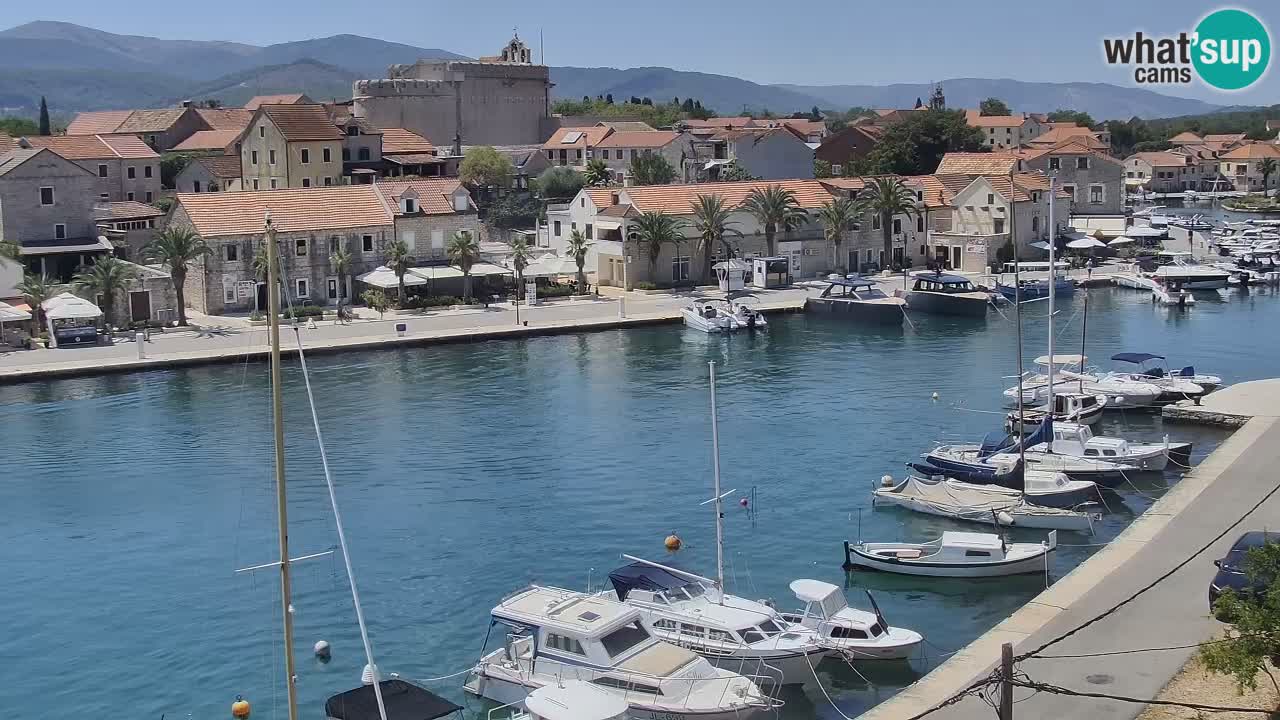 Webcam Vrboska marina | Hvar Insel | Dalmatien
