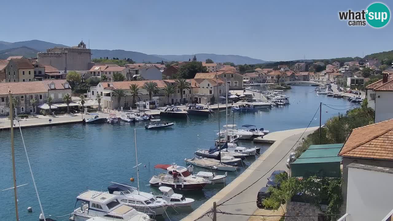 Livecam Hvar Vrboska marina | Île de Hvar | Dalmatia
