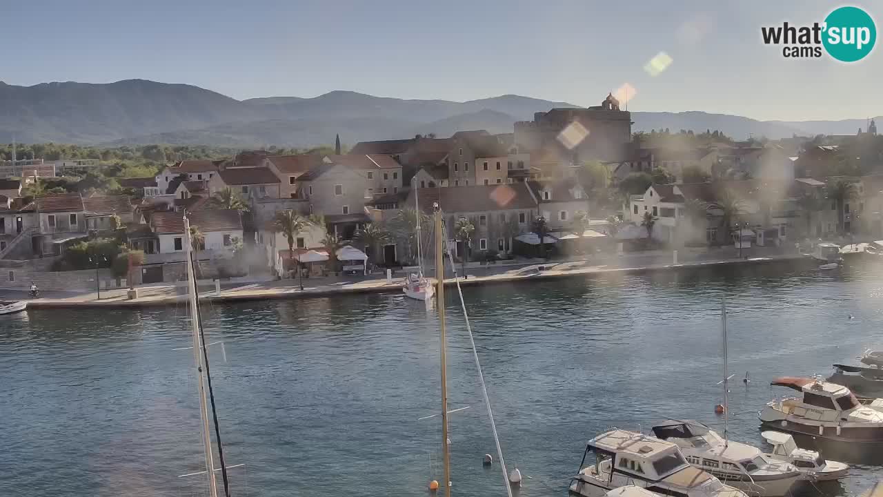 Webcam Vrboska marina | Hvar Insel | Dalmatien