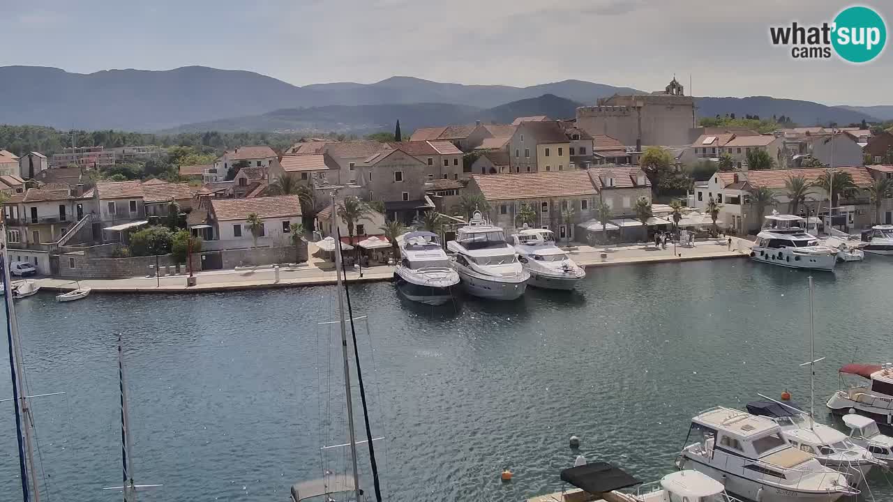 Webcam Vrboska marina | Hvar Insel | Dalmatien